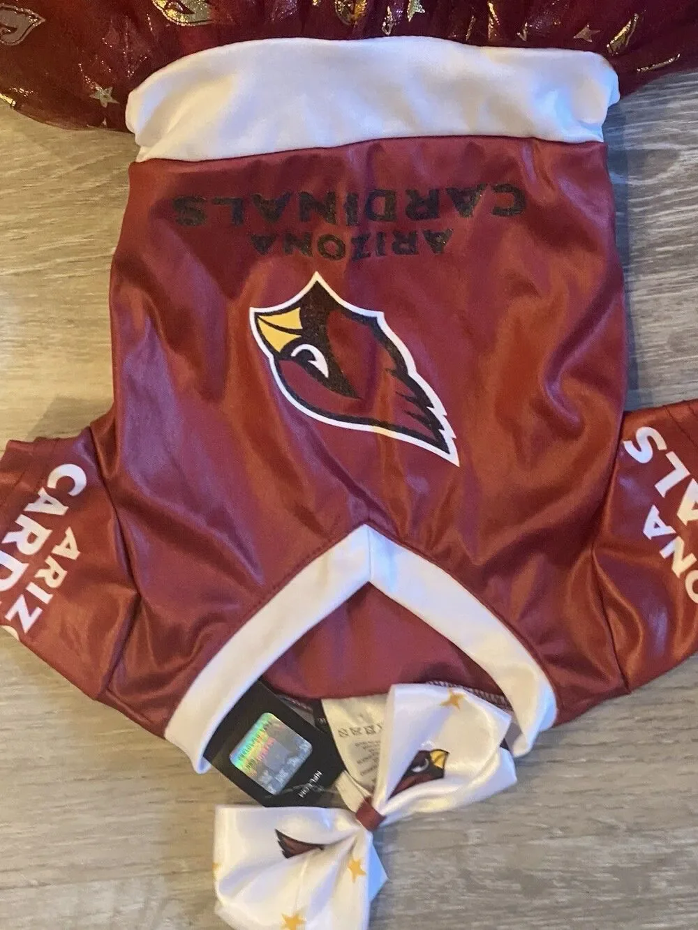 Arizona Cardinals NFL Football Little Girl Size 2T Dress Outfit Tutu Costume Bow